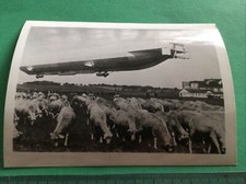 Zeppelin Airship Real Photo reproduction  Photo From A Photo Item  A21569