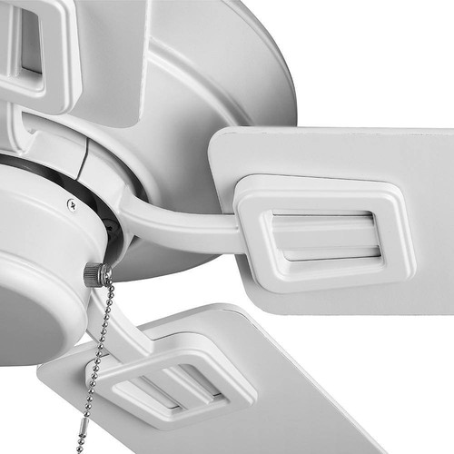 Hampton Bay Bayfield 52 in. Indoor Matte White Dry Rated Downrod Ceiling Fan - Picture 10 of 16
