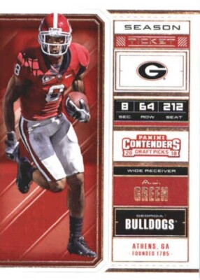 A7428- 2018 Panini Contenders Draft Picks Fb Karten -du Pick- 15 + Free US