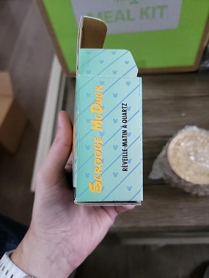 Reloj despertador Disney Scrooge McDuck "El tiempo es dinero" Foto 4 de 4