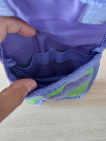 Nintendo Game Boy Color Clear Purple /W Game & Carry Case Good Condition Tested