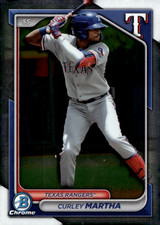 2024 Bowman Draft Chrome - #BDC-165 Curley Martha Rangers