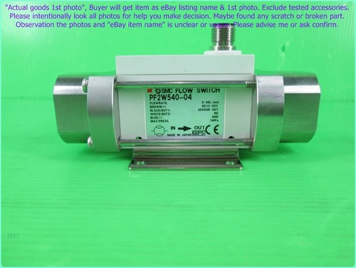 SMC PF2W540-04, FLOW SWITCH sensor as photo,sn:1205, NEW unbox, rφj - Imagen 5 de 11