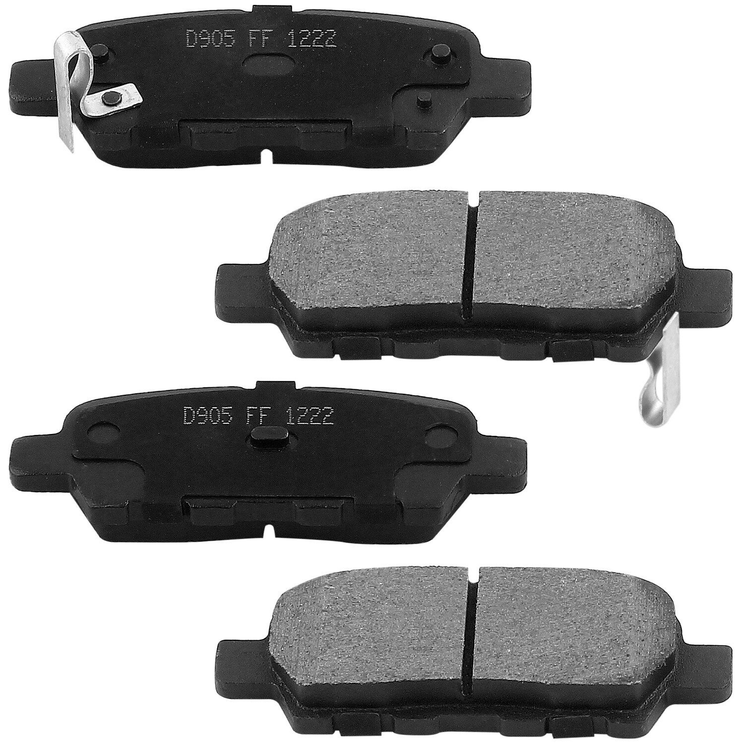 Rear Slotted Brake Rotors Brake Pads for Nissan Sentra Altima Juke