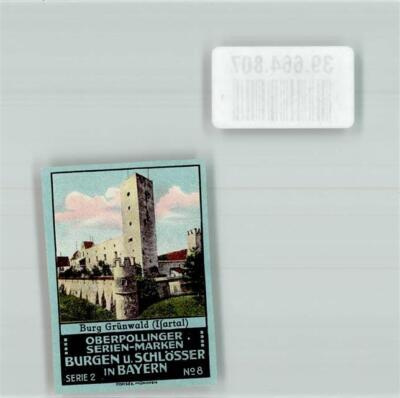 39664807 - 8022 Gruenwald Burg Gruenwald Oberpollinger Serien-Marken Burgen und