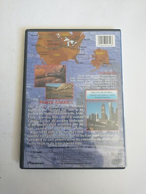 Travel the World by Train: North America DVD With Insert, VG, USA