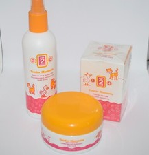 Jafra 124 Tender Moments Toddler Cologne, Hair Detangler Solid Cream Lot 51