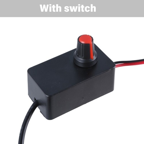 12V Variable Speed Regulator Control Unit for 5.5x2.1mm Connectors Pumps Devices - Photo 4/8