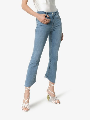 FRAME Le Crop Mini Boot Kick-Flare 
