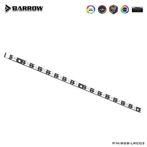Tiras de luz Barrow 5 V 3 pines para bloque de GPU Aurora 15 cuentas de iluminación RGB-LRC03 - Imagen 2 de 6