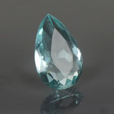 Large Blue Aquamarine 92.50 CT Pear Faceted Cut Loose Gemstone Gift for Birthday