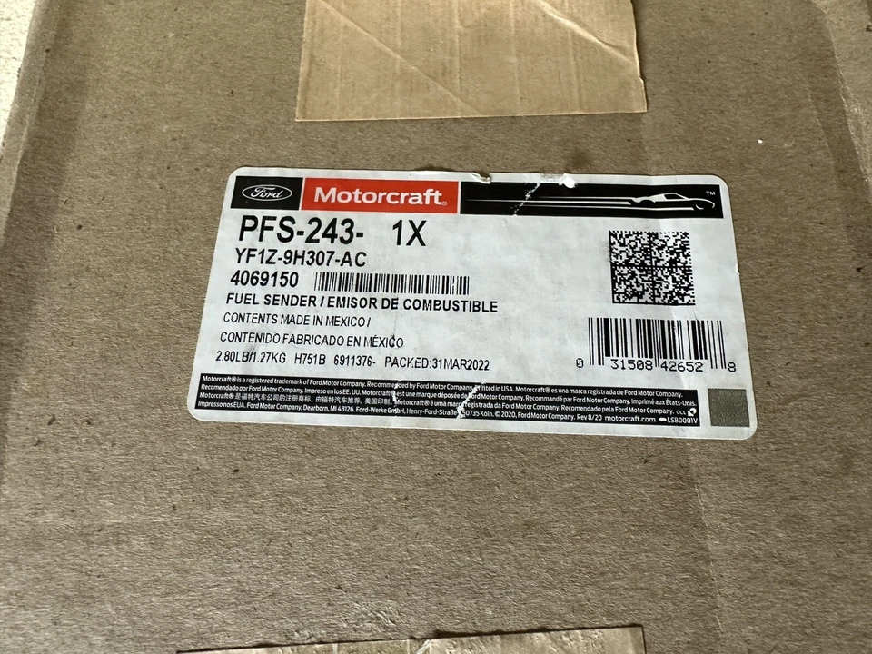 🔥NUEVO Conjunto de módulo de bomba de combustible eléctrica para Ford Taurus Mercury Sable 2000 3L🔥 Foto 4 de 4