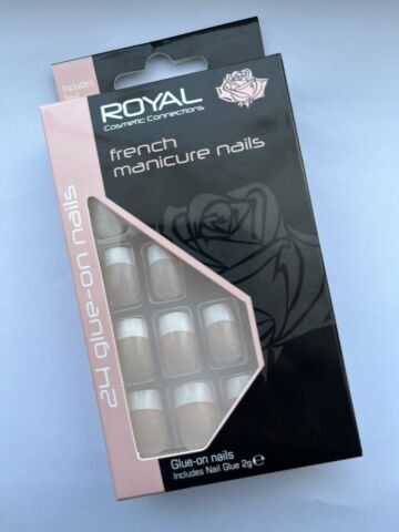 Royal Cosmetic 24 glue on nails Full Coverage + Glue, False Nails - CHOOSE SHADE - Picture 14 of 21