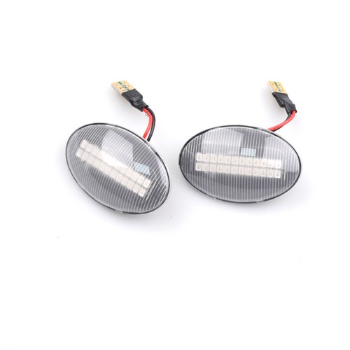 Clear For Opel Meriva 2004 2005 2006-2009 2-Row LED Sequential Side Marker Light - Picture 8 of 9
