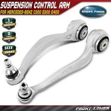 2Pcs Front Lower Control Arm & Ball Joint Assy for Benz W205 C300 E300 E400 RWD