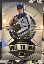 TOM SEAVER 2022 Panini Mosaic Baseball Will To Win #WW-11 Insert New York Mets