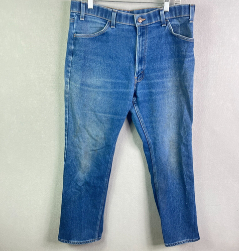 Vintage Levi’s 547 Orange Tab Action Jeans Mens 38 x 31 Blue Pants Medium Wash