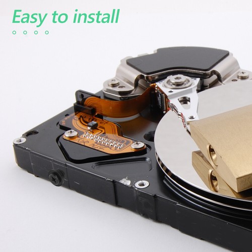 10 Pcs Disque Dur Amortissement Vis Disque Dur Kit de Montage Boîtier Ordinateur Vis - Photo 11/12