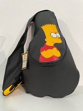 ZAINO TRACOLLA SIMPSON NUOVO VINTAGE ORIGINALE ANNI '80 + PORTACELLULARE
