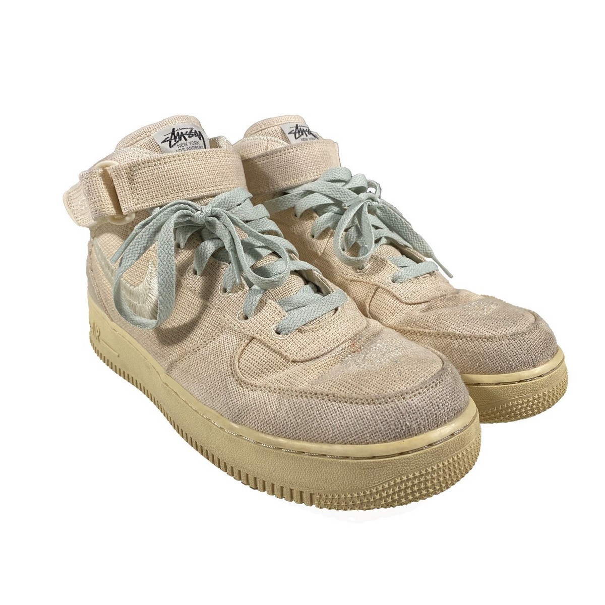 Stussy x Air Force Mid 'Fossil' mens size US