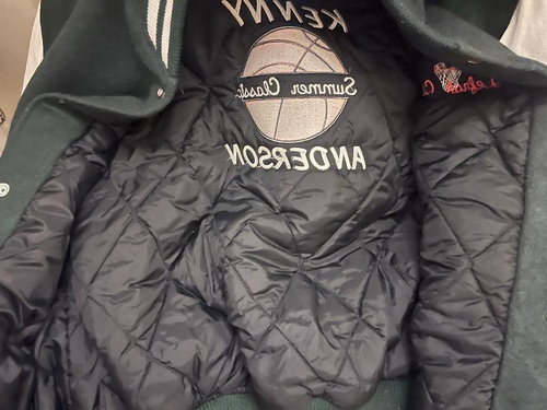 Vtg Kenny Anderson Summer Classic SFDS Lefrak City promo jacket basketball XL - Picture 4 of 8