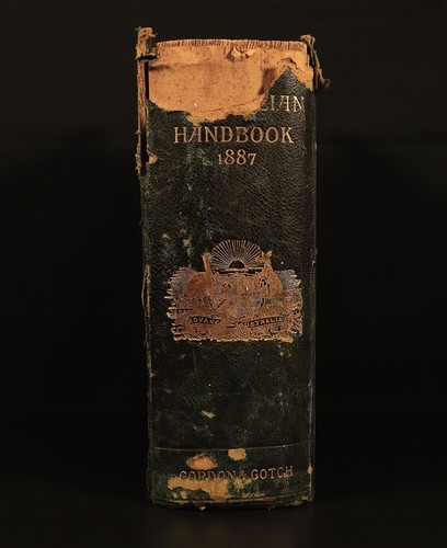 1887 Australian Handbook Directory Business Guide Colonial History Book Maps - Picture 18 of 20