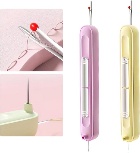 2 in 1 Needle Threader Seam Ripper, Needle Threading Seam Kit Seam Ripper Tool - Picture 16 of 20