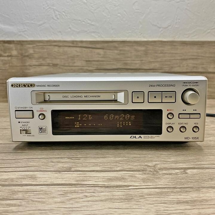 ONKYO MD-105TX リモコン付 Onkyo MD-105TX [MiniDisc Wiki]
