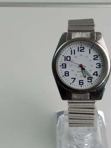 PURITAN PUR60486W Stretch Band Quartz Analog Men's Watch - Picture 2 of 14