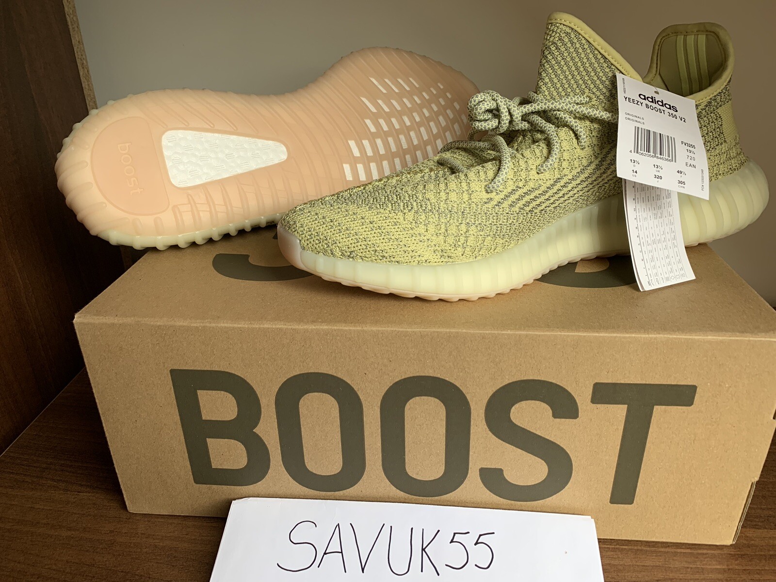 Adidas Yeezy Boost 350 V2 Antlia Reflective UK 13.5 US 14 image 5