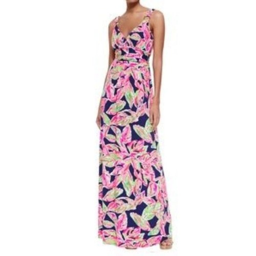 Lilly Pulitzer Villa Maxikleid In The Vias ärmellos Damen Small
