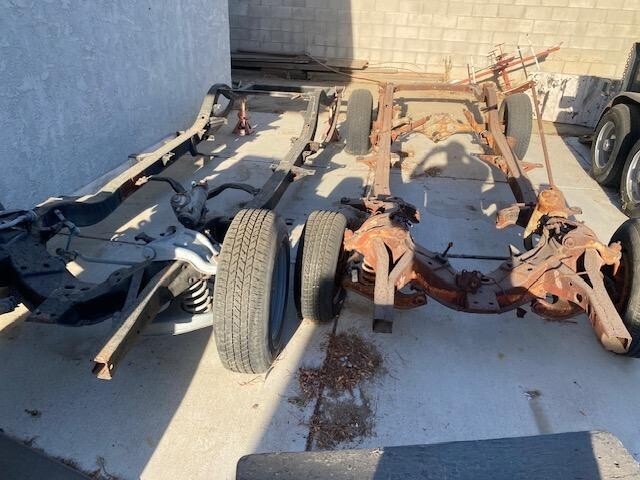 1955 1956 1957 Chevy NOMAD 210 150 frame chassis two, A One-piece