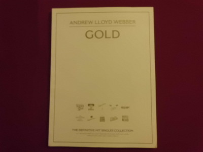 Andrew Lloyd Webber - Gold . Songbook Notenbuch Piano Vocal Guitar PVG