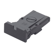 Lpa Rear Target Sight Fully Adjustable Black Serrated