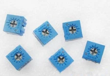 10 pcs 100K ohm 3362P 104 Adjustable Potentiometer Variable Multiturn Trimmer