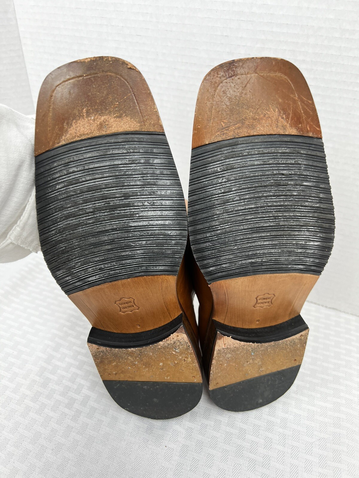 Mauro Bassini Mens Handmade in Brazil brown dress shoes 4001749 Sz9 New Amazing! image 7