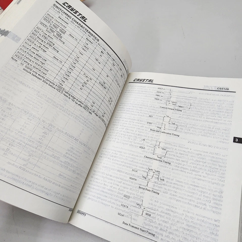 Crystal Semiconductor Corp Smart Analog Data Book Volume 1 (1990) - Image 4 of 4