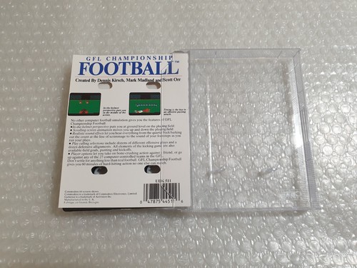GFL Championship Football - Gamestar - Commodore 64 (C64) 🟩 - Bild 2 von 7