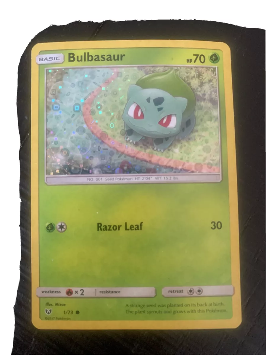 Bulbasaur 100pv 2/73 Pokemon Card Legends Shiny New Fr