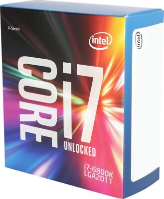 i7-6800k LGA2011 original packaging, outstanding condition. 