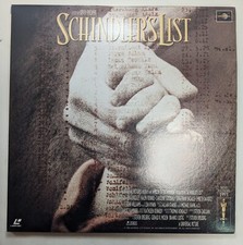 Schindler's List Steven Spielberg LD Laserdisc Japanese 2discs