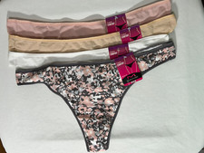 Womens Maidenform Thong Bikini Underwear S M L XL XXL Cotton Comfort Panties