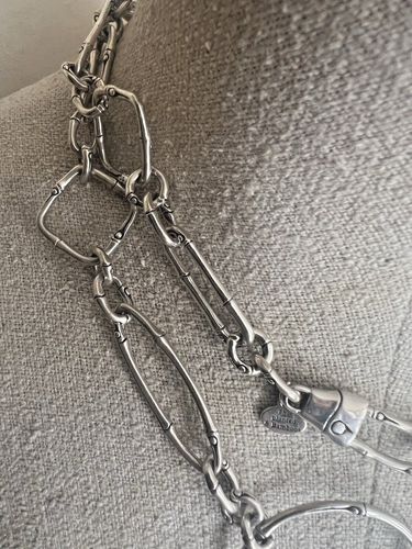 John Hardy This Planted Bamboos Sterling Necklace 36' - Picture 4 of 10
