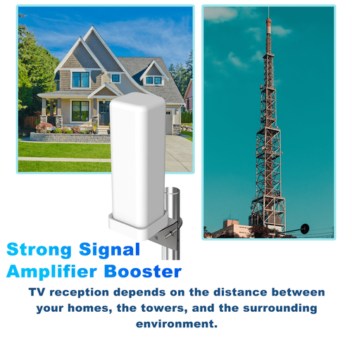 NEW 6000 Miles HDTV 1080P Outdoor HD 4K Digital TV Antenna 360° Signal Amplified - Picture 5 of 13