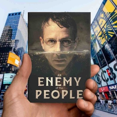 An Enemy of the People - Jeremy Strong &  Michael Imperioli Magnet