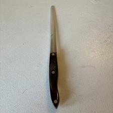 Vintage Cutco USA 1724 Brown Handle Bread Sli...