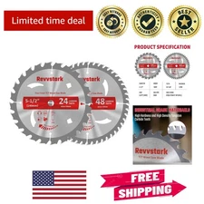 5-1/2" 10mm Arbor Circular Saw Blades with Anti-Kickback Safety Design