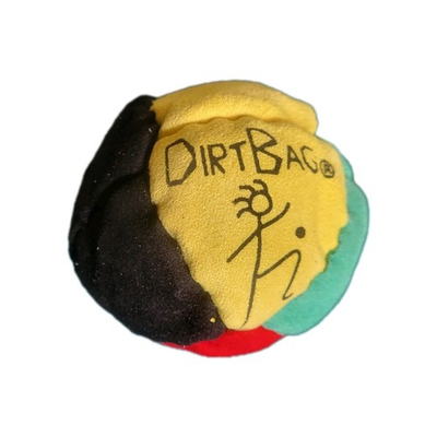 #ad DirtBag Dirt Bag Classic Hacky Sack Footbag Red Green Rasta Handmade Sand Filled $39.05