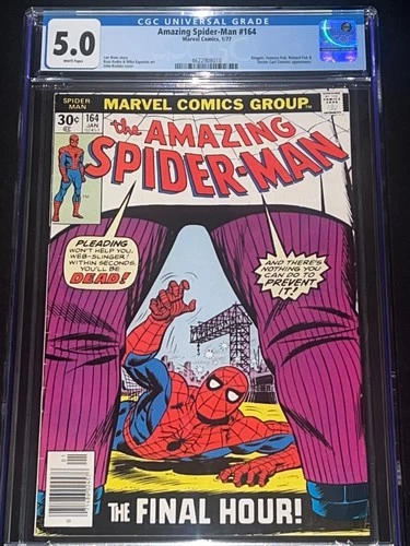Amazing Spider-Man #164 - CGC 5.0 - Kingpin Appearance - 1977
