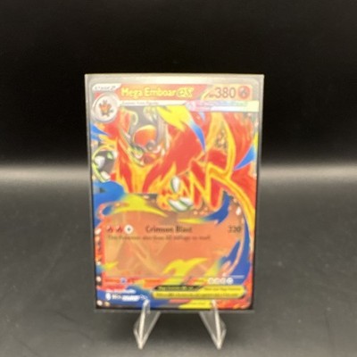 Pokemon TCG Mega Emboar EX Full Art Holo Evolutions EN 380HP